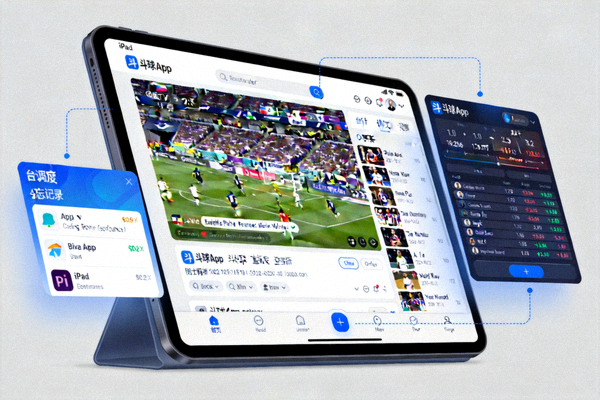 斗球App在iPad上使用台前调度功能多任务运行